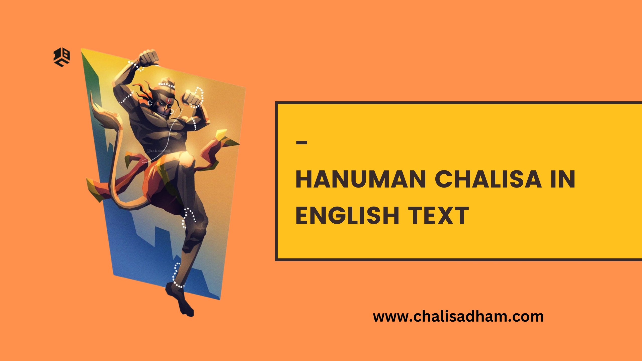 Hanuman Chalisa In English