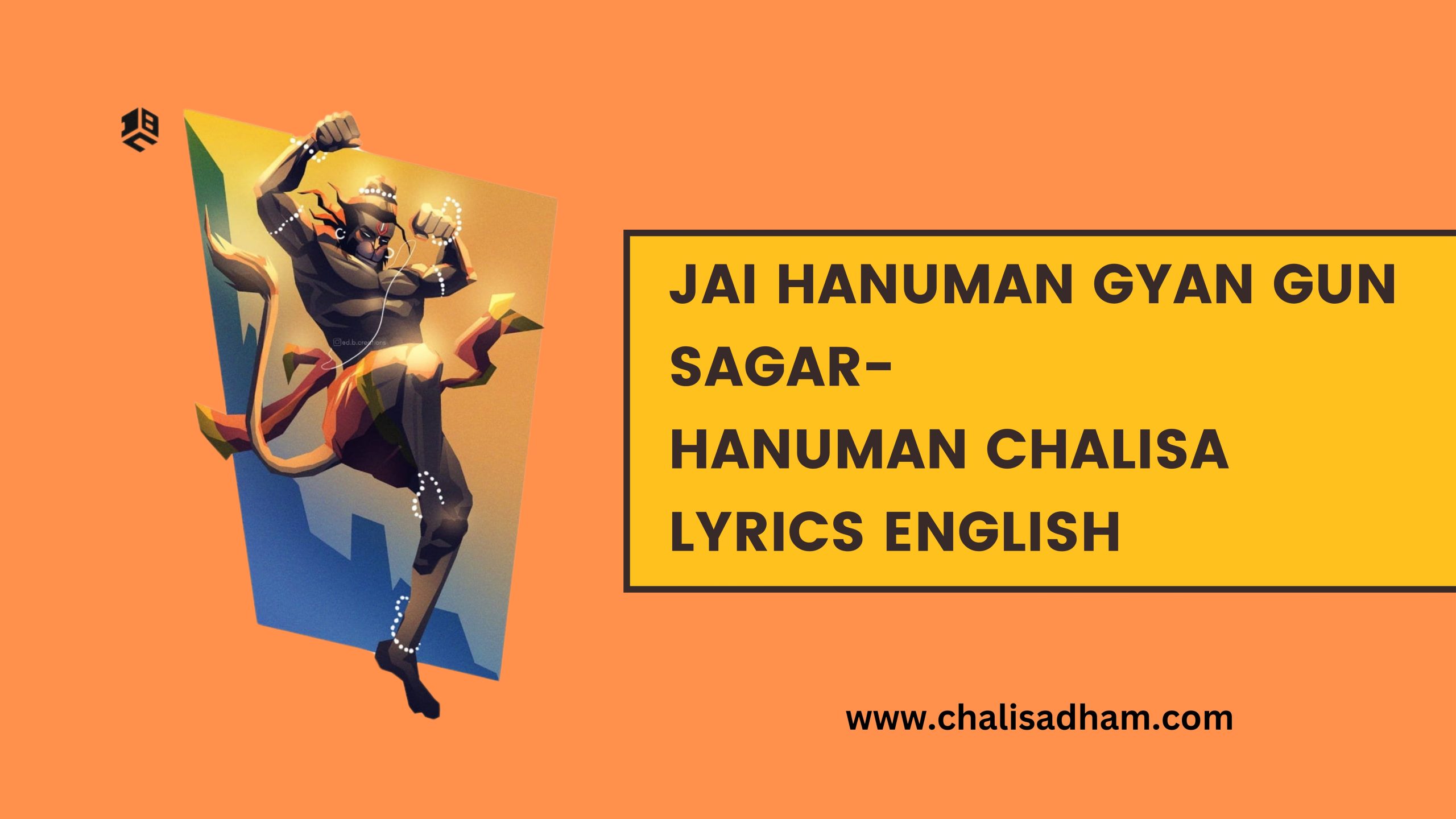 Hanuman Chalisa Lyrics English English Translation of Hanuman Chalisa